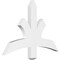 Ekena Millwork Davenport Architectural Grade PVC Gable Bracket, 36"W x 24"H x 2"D x 4"F, 16/12 Pitch GBP036X24X0204DAV00 - alternate 1